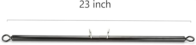 EXREIZST Black Adjustable Spreader Bar Set
