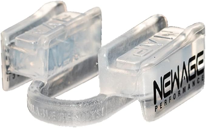 New Age Performance 6DS Weightlifting Mouthpiece, Increase Strength & Reps for Lifting, Powerlifting, Strongmen, Bodybuilding, Calisthenics, Workout Accessory, Fitness Gear (Clear)