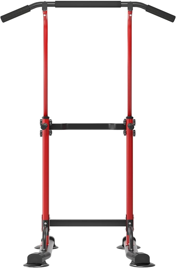 DlandHome Power Tower Dip Station Pull Up Bar
