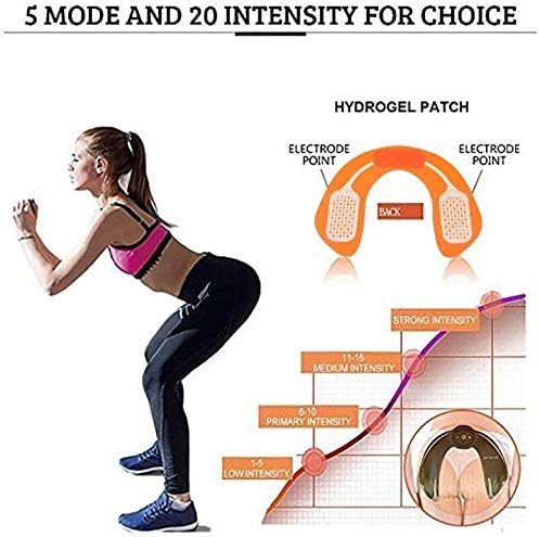 ABS Stimulator Buttocks/Hips Trainer Muscle Toner 6 Modes