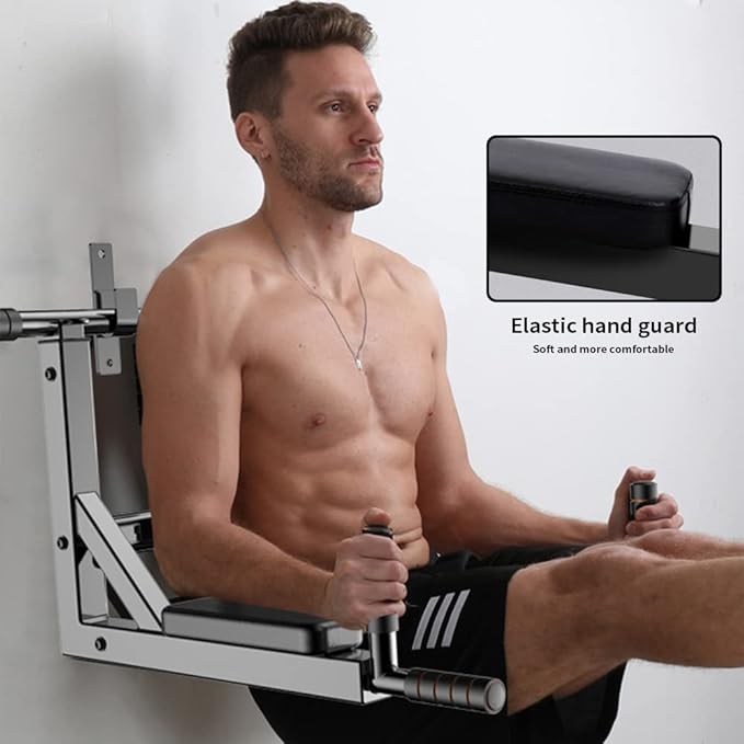 STARBRILLIANT Pull Up Bar Wall Mounted Chin Up 440 Lbs