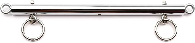 EXREIZST Adjustable Expandable 2 Silver Spreader Bar Set