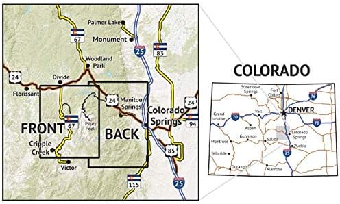 Outdoor Trail Maps Pikes Peak and Colorado Springs (2020)