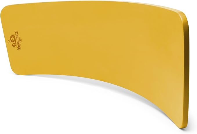 Kinderfeets, Kinderboard, Waldorf Original Wooden Balance Board for Toddlers, Kids, Teens, Adults -Wobble Balance Board - Kids Wooden Toys Learning Toys - Rocker Board Yoga and Exercise