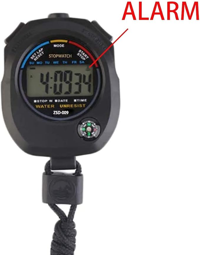 Multi-Function Electronic Digital Sport Stopwatch Timer (10pack)