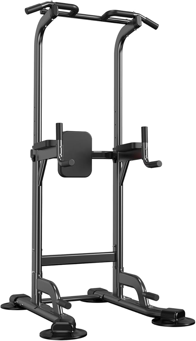 Power Tower Adjustable Height Pull Up & Dip