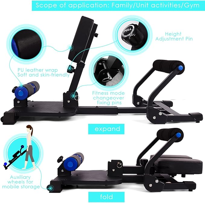 Multifunctional Sissy Squat Gym deep squat training equipment