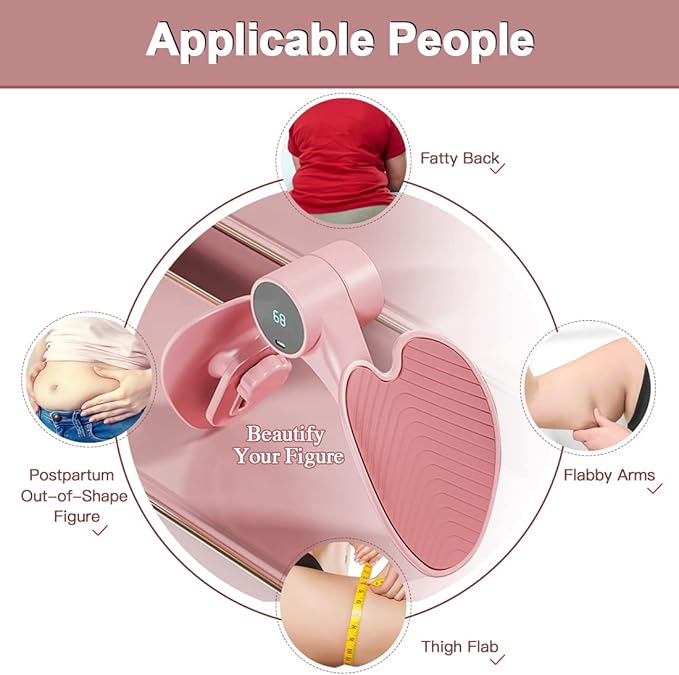 Thigh Master,Thigh Toner,Kegel Exerciser,Pelvic Floor Trainer,Hip Trainer,Inner Thigh