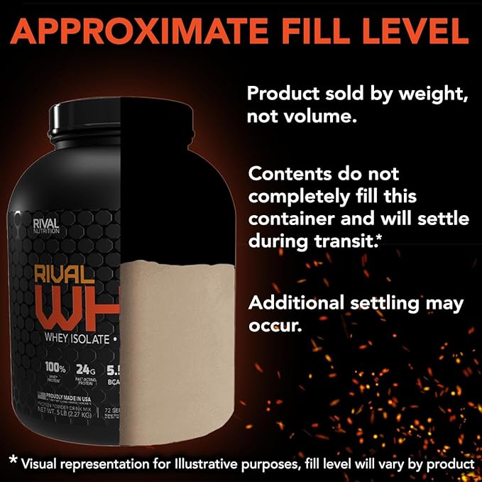 Rival Nutrition Rival Whey- Strawberries & Cream 5lbs.