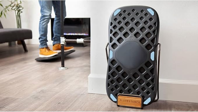 FluidStance Plane Standing Desk Balance Board - 360 Degree Rocker for Fatigue and Exercise - Sustainably Made, Anti-Slip Wobble Board - Premium Desk Accessories