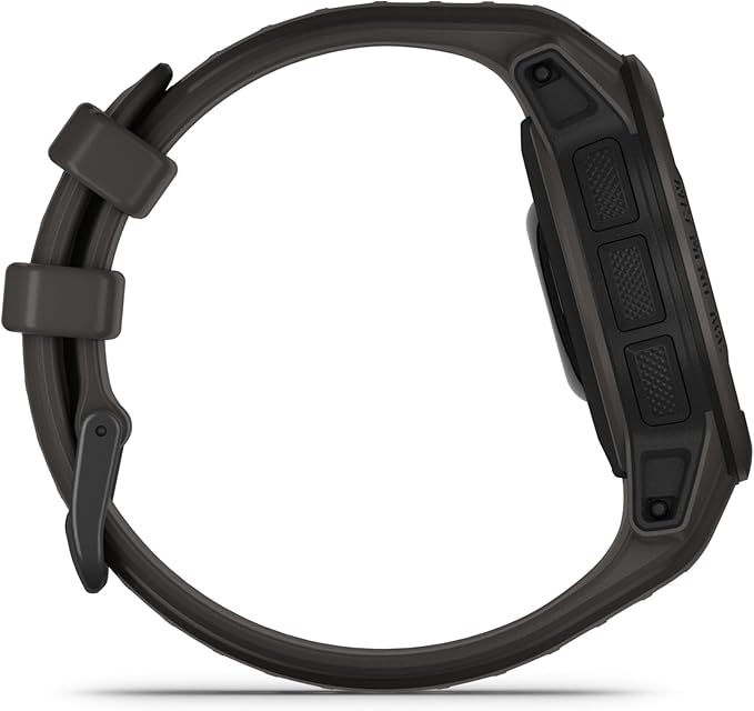 Garmin Instinct 2S, Smaller-Sized GPS Outdoor Watch, Multi-GNSS Support, Tracback Routing, Graphite, 40 MM