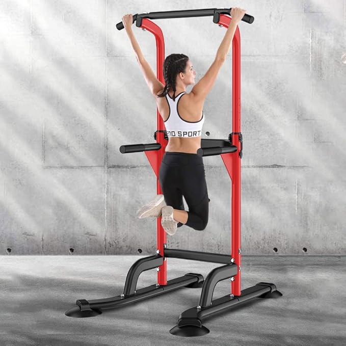 SogesHome Power Tower Pull Up Bar and Dip