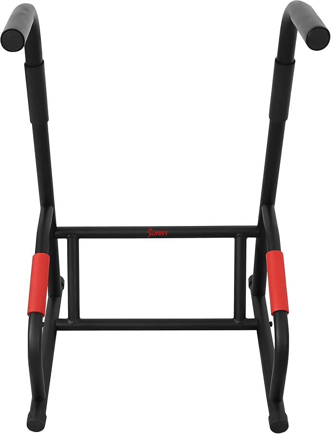 Sunny Health & Fitness Adjustable Multi-Use Dip Station Bar