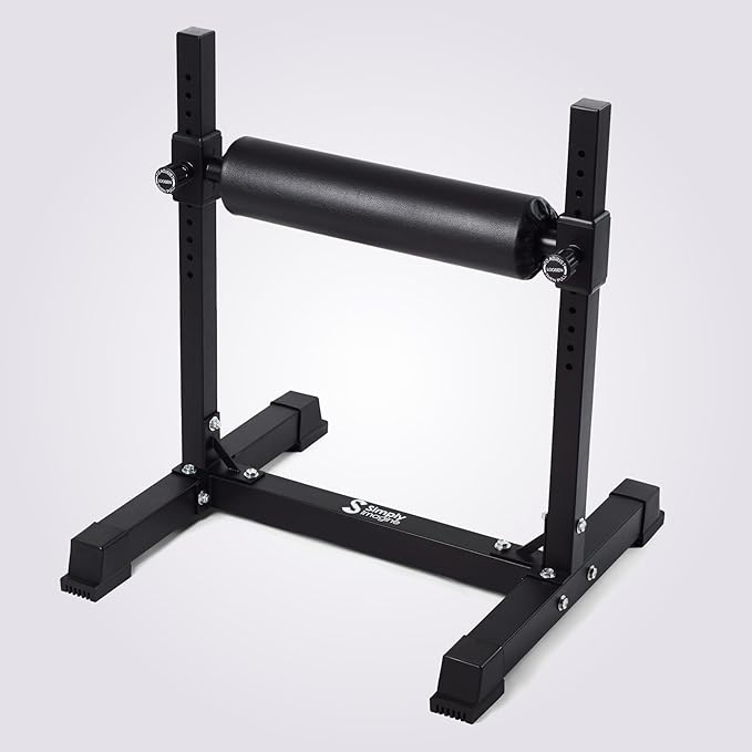 Adjustable Single Leg Squat Roller for Bulgarian Split Squats, Lunges, and Lower Body Workout