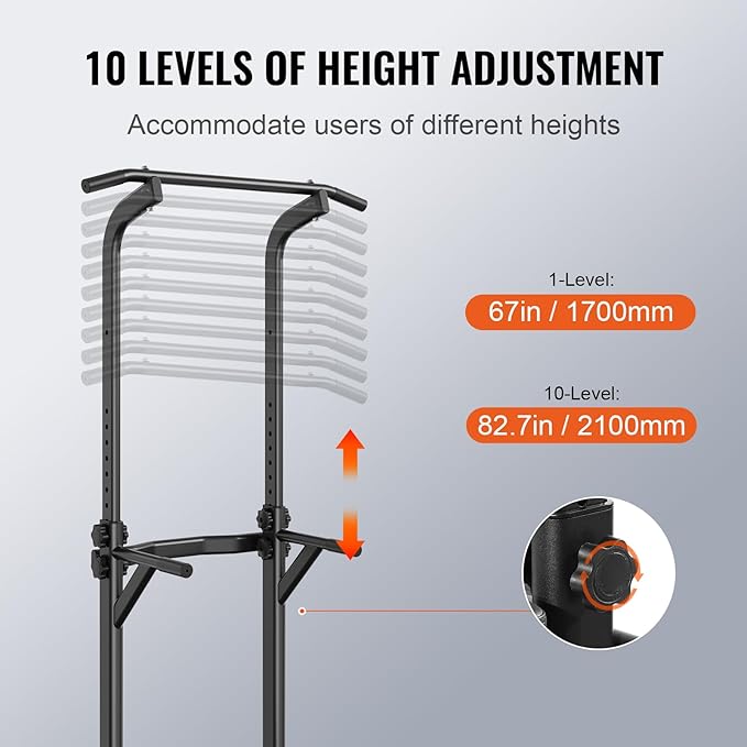 VEVOR Power Tower Dip Station