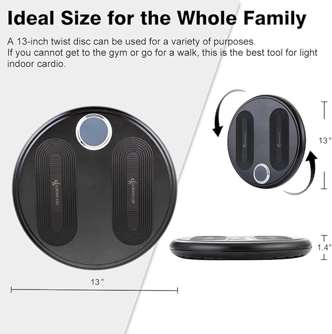 StrongTek 13" Waist Twist Board for Exercise