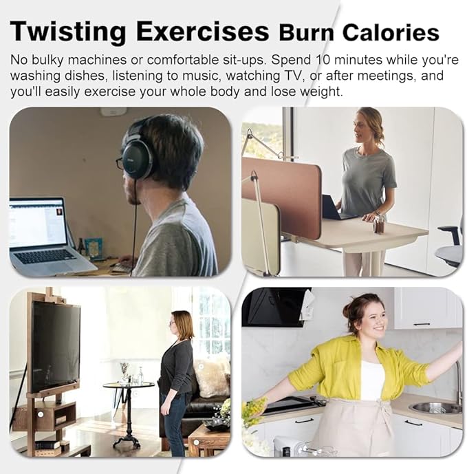 StrongTek 13" Waist Twist Board for Exercise