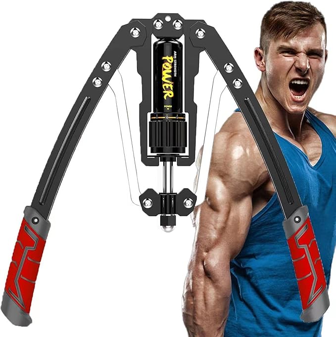 LEJIEYIN Twister Arm Exerciser - Adjustable 22-440lbs Hydraulic