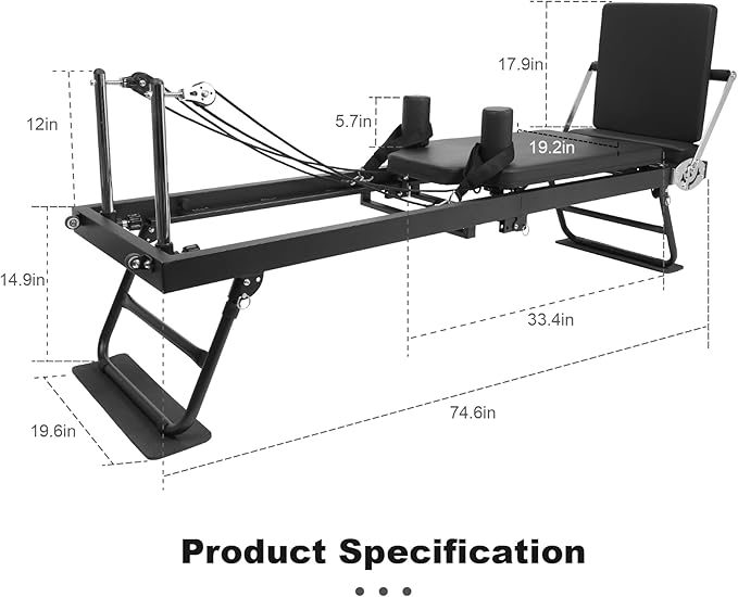 SENDIAN Foldable Pilates Equipment for Home Workouts