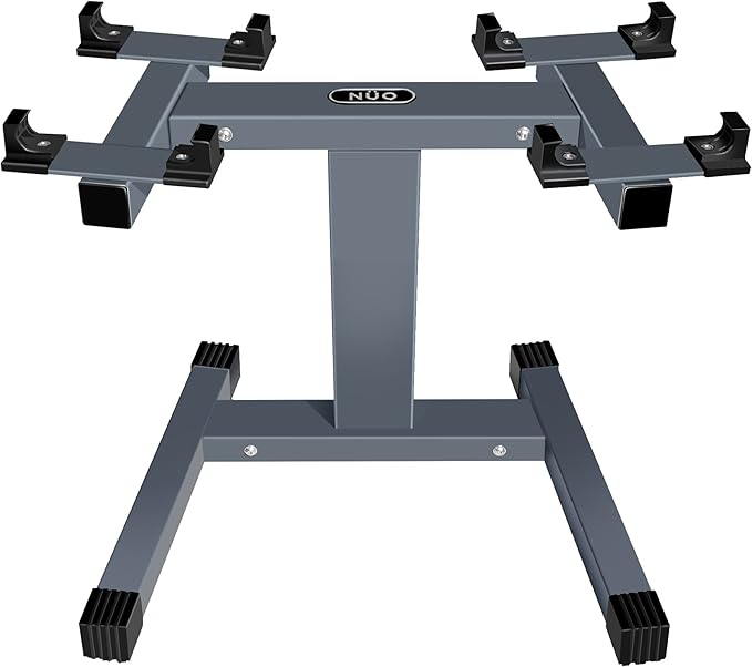 x NUOBELL Collaboration Product, Adjustable Dumbbell Rack and Stand.Dumbell Rack for Nuobell Dumbbells only