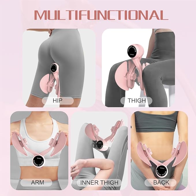 Thigh Master, Inner Thigh Exercise Equipment, Kegel Exerciser, 4 Levels