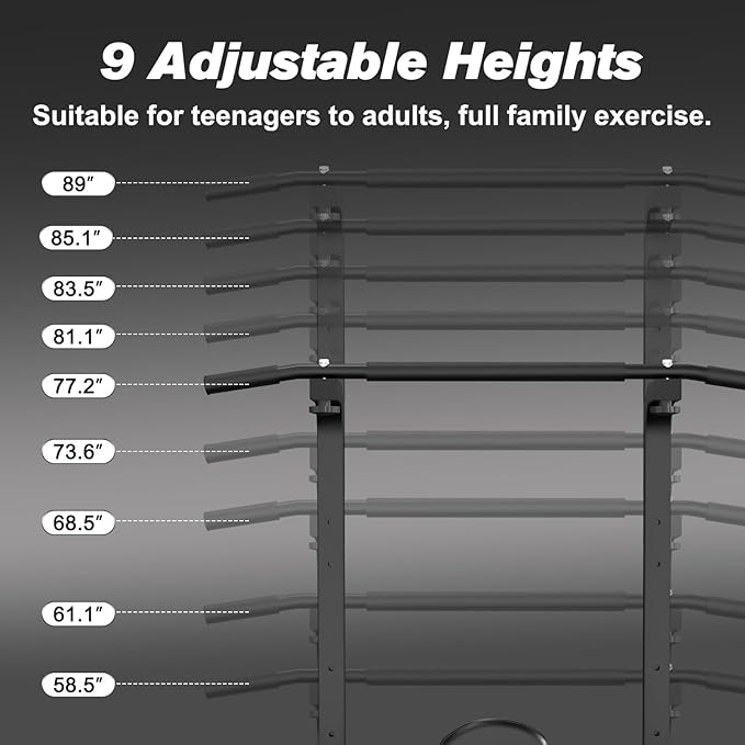 RELIFE REBUILD YOUR LIFE Power Tower Pull Up Equipment,450LBS