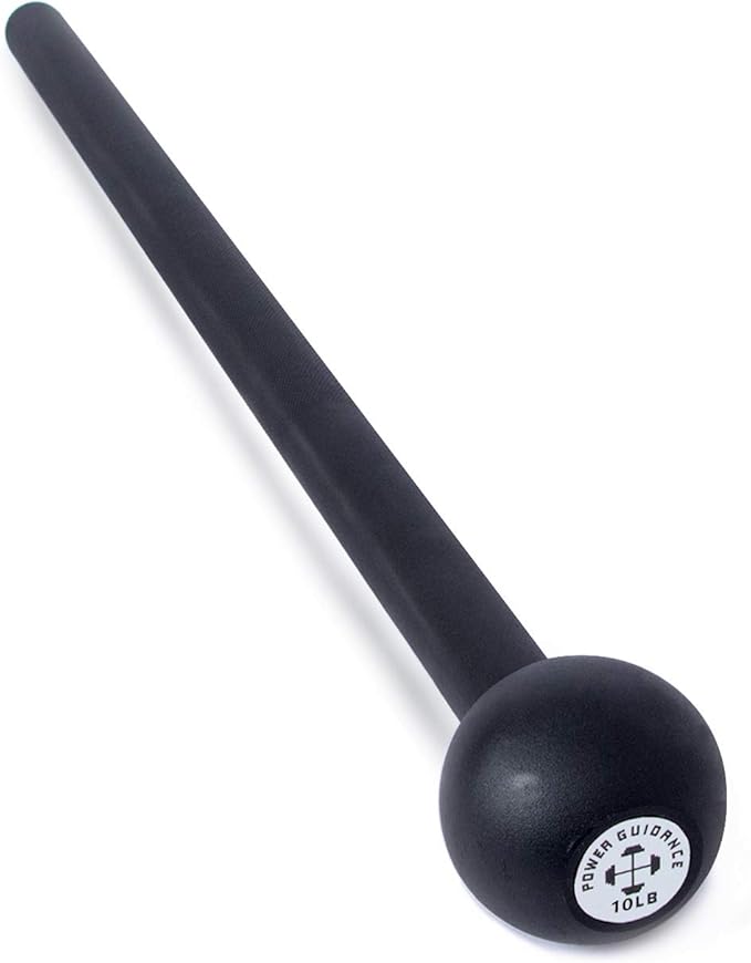 POWER GUIDANCE Steel Mace Macebell Cast Iron Training (7lb to 25lb)