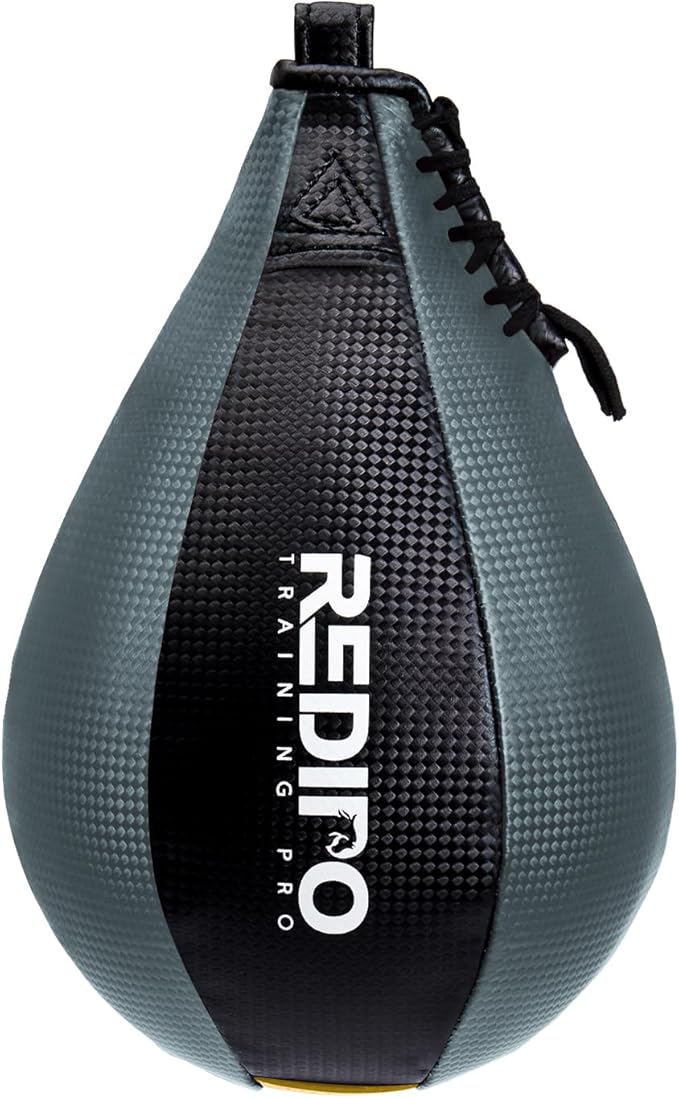 Boxing Speed Bag - PU Leather Speed Punching Ball for Boxing, MMA Training Speed Ball Reflex Ball Boxing Equipment, Punching Bag Workout Kicking Training Home Gym Exercise Speed Ball