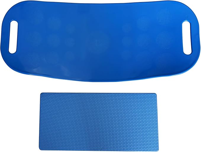 Balance Simply Board with Workout Mat - Yoga Fitness Balance Board for Core Training