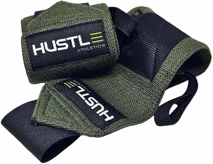 Wrist Wraps for Weightlifting (USPA Approved) - 18" or 12" Premium Quality Weight Lifting Wrist Straps - Best Gym Wrist Wraps with Thumb Loop for Powerlifting & Weight Training for Men & Women