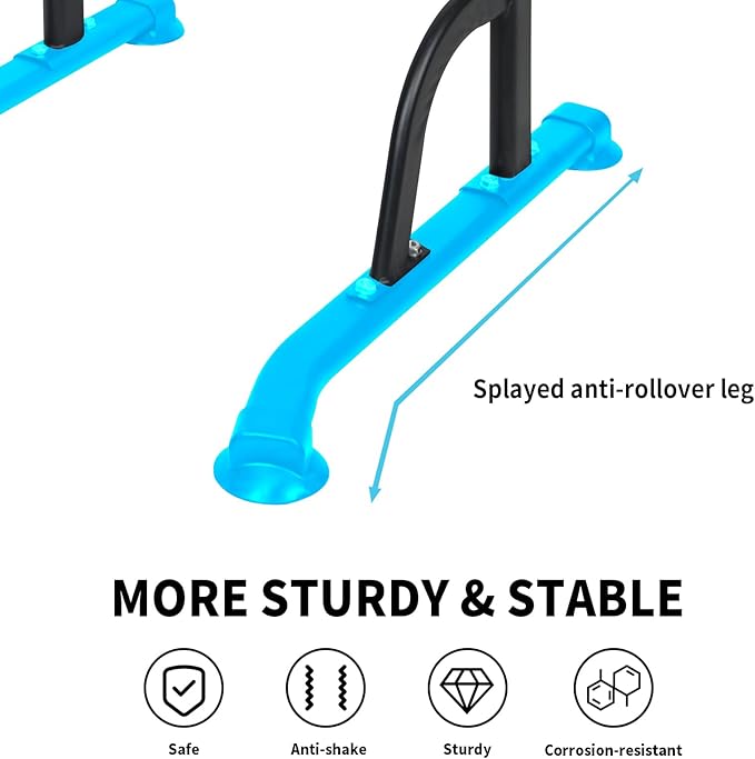 Adjustable Height Dip Bar Station