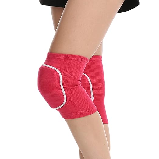 Men Women Protective Knee Pads, Anti-Slip Padded Sponge Knee Brace Knee Support for Football Volleyball Dance Skating Basketball Sports