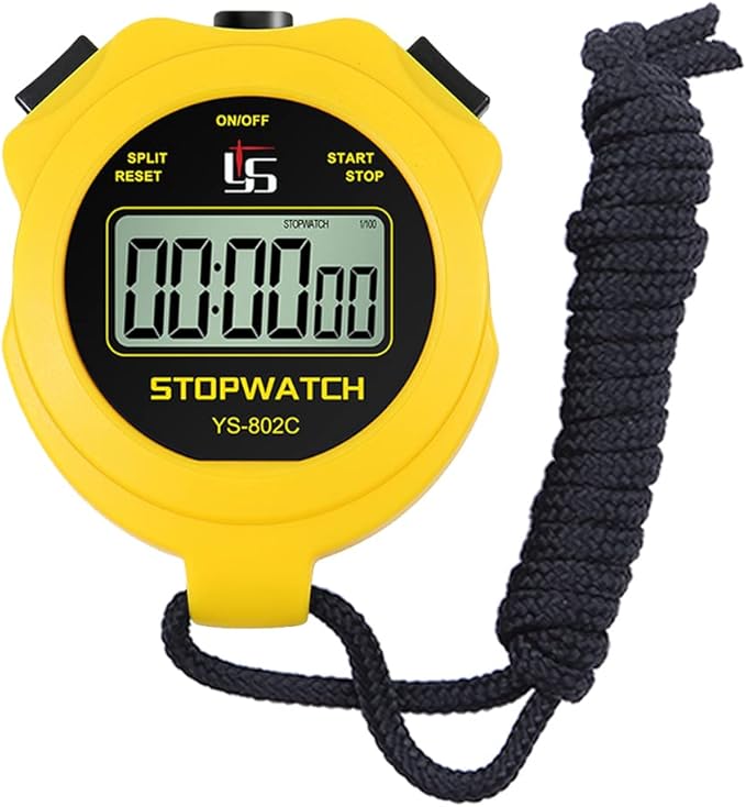 Digital Stopwatch Timer Only Stopwatch with On/Off