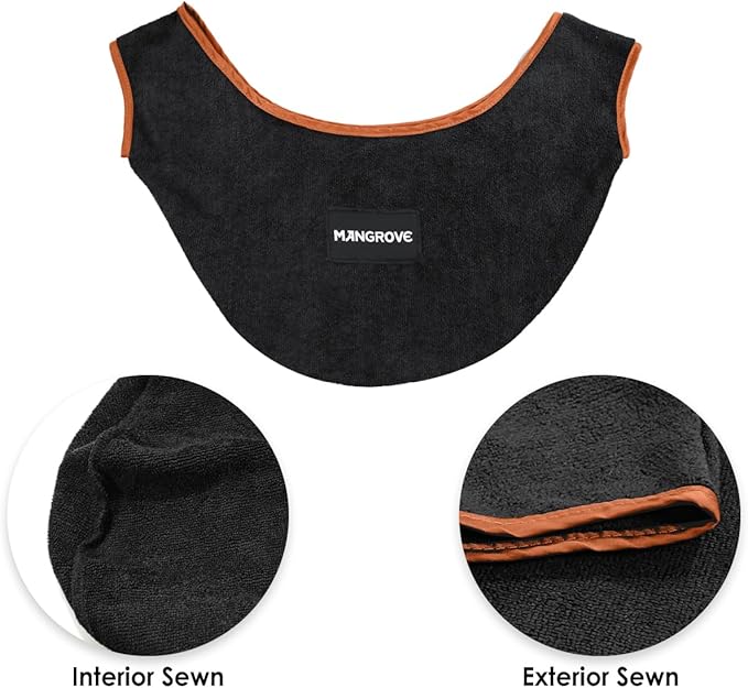 Mangrove Bowling Ball Polisher, Microfiber Bowling Towel See-Saw for Bowlers, Large Washable Bowling Shammy Seesaw, Ball Cleaner Holder Bag
