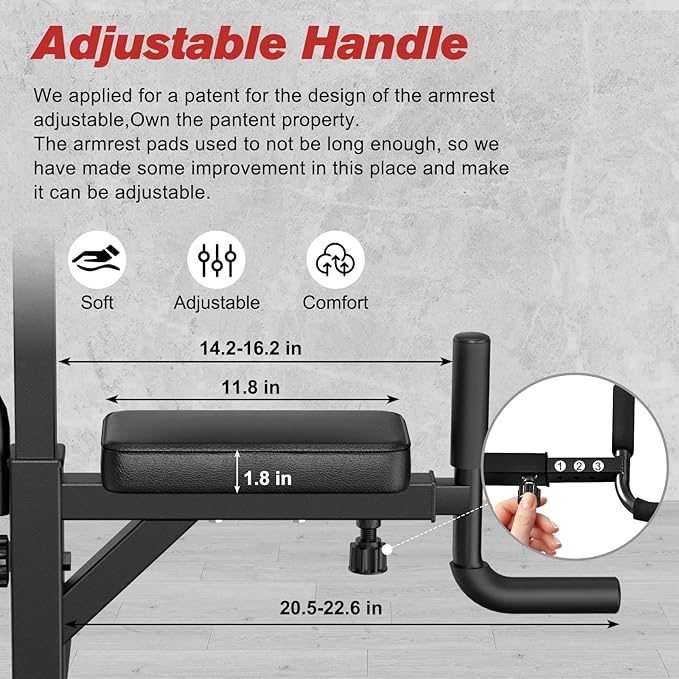 RELIFE REBUILD YOUR LIFE Power Tower Pull Up Equipment,450LBS