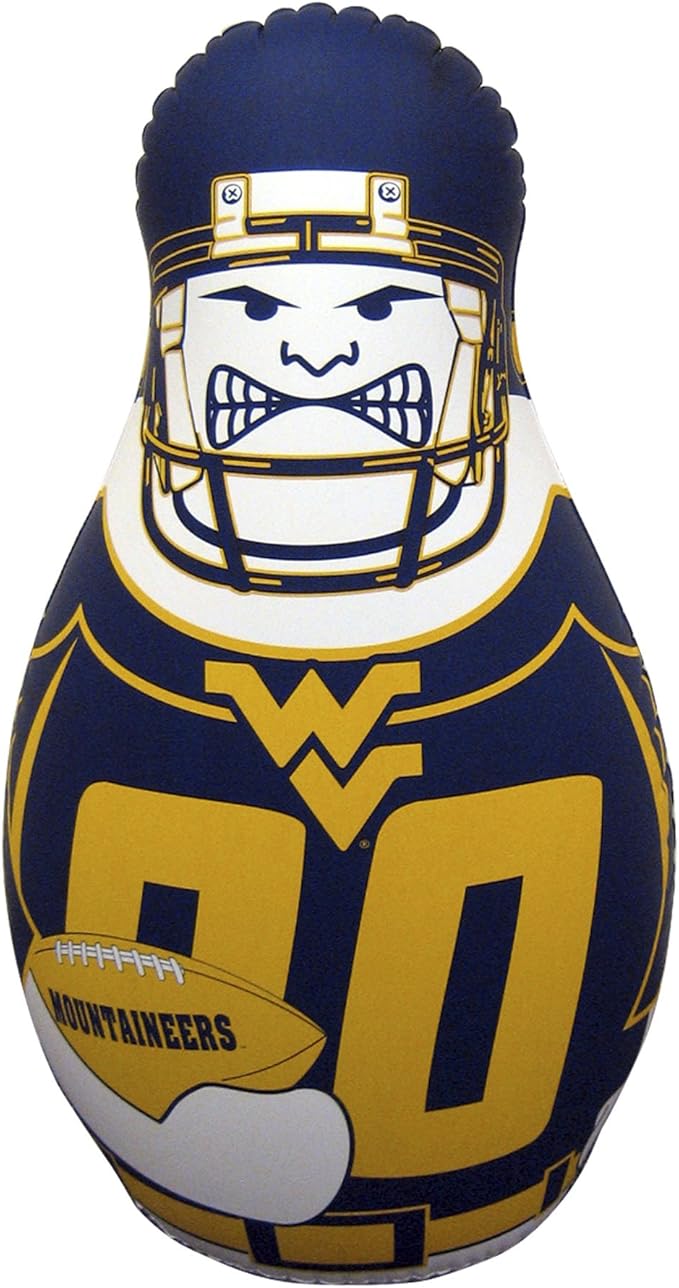 Fremont Die NCAA Alabama Crimson Tide Bop Bag Inflatable Tackle Buddy Punching Bag, Standard: 40" Tall, Team Colors