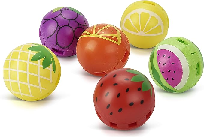 Fruitastic Sof Sole Shoe Eliminator & Remover, 3PK-Fresh, Clean Scent Blocks Odors-Twist-to-Activate, Colorful Designs, 6 Pack