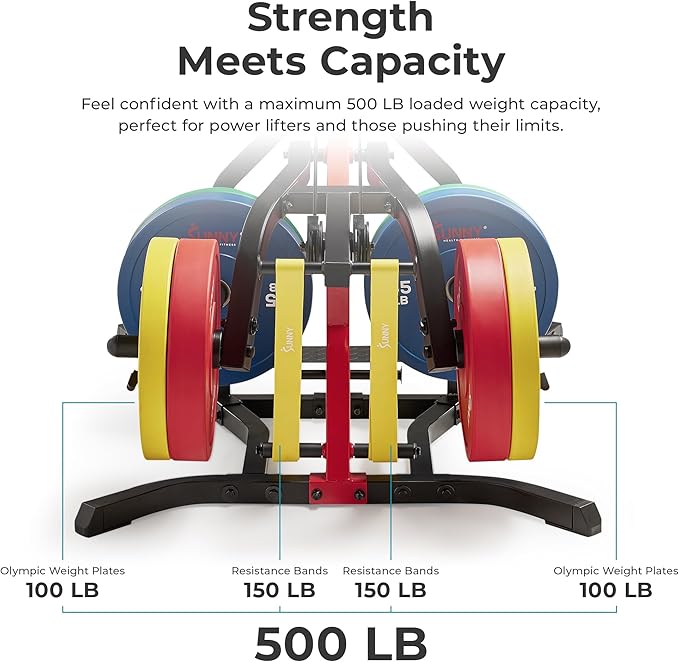 Sunny Health & Fitness Multifunctional Strength Training All 500 LB SF-HG92401