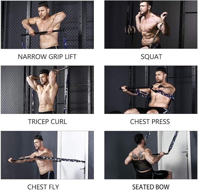 INNSTAR Home Workout Set with Bench Press Device