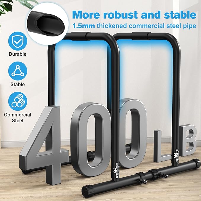 RELIFE REBUILD YOUR LIFE Dip Station Functional Heavy