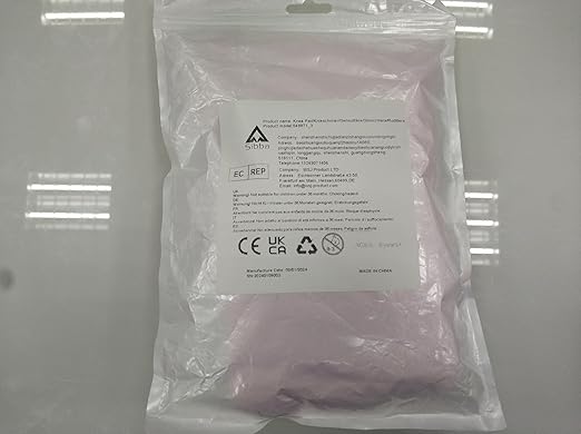 Sibba Kids Knee Pad, Breathable Elastic Knee Brace, Anti-Slip Padded Sponge Knee Protector for Volleyball Dance Running Skating Basketball Football Sports(Pink)