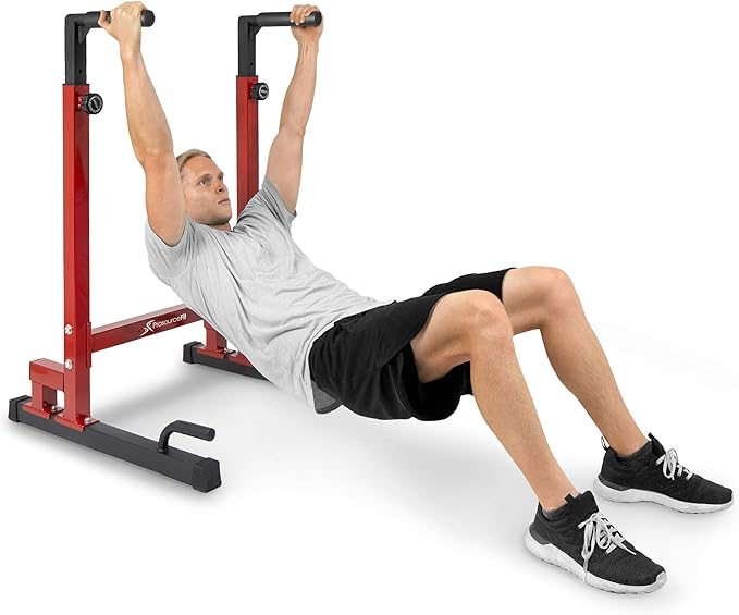 ProsourceFit Power Dip Station Adjustable Height Upper Body