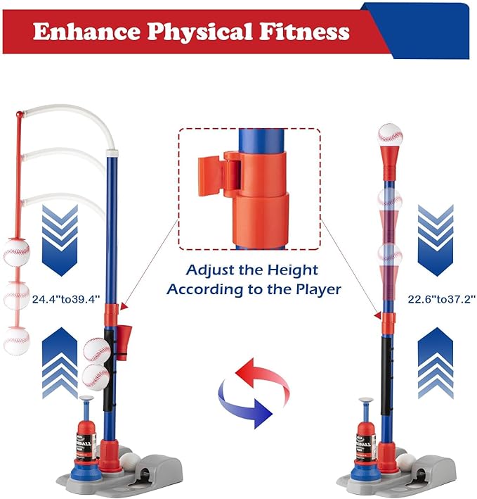 Tball Set for Toddlers 3-in- 1 1 Baseball