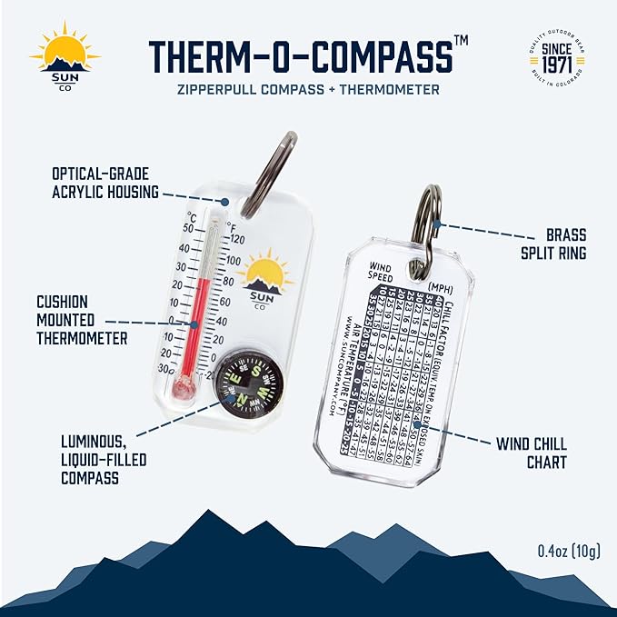 Sun Company Therm-o-Compass