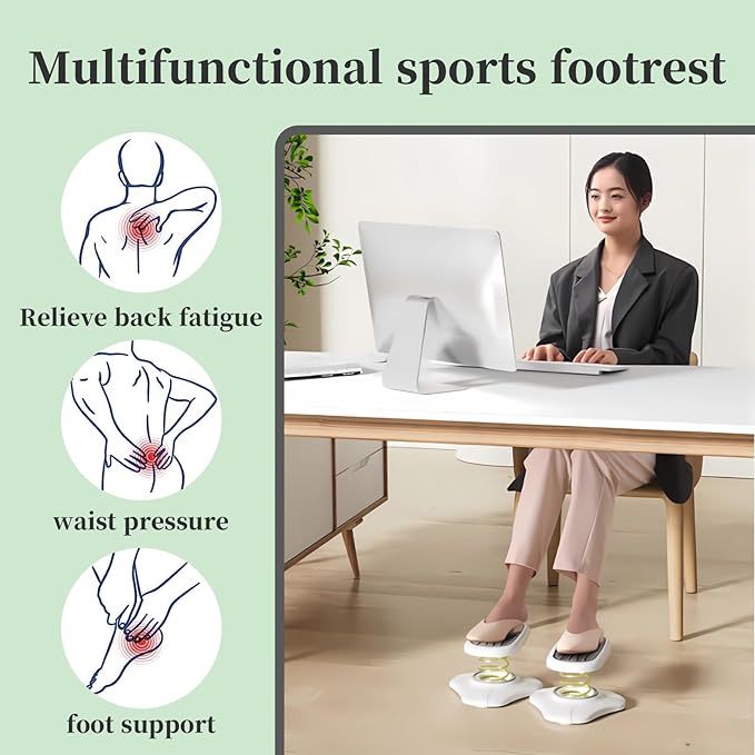 Foot Rest for Under Office Desk Multifunctional Foot 2 Pieces