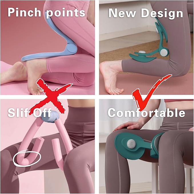 Thigh Master Thigh Exerciser,Thigh Toner,Inner Thigh Exercise Equipment,Kegel 26 Pounds