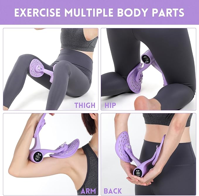 Poen Thigh Exerciser for Women Hip Trainer 5 Resistance