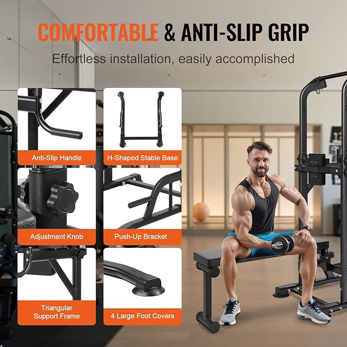 VEVOR Power Tower Dip Station