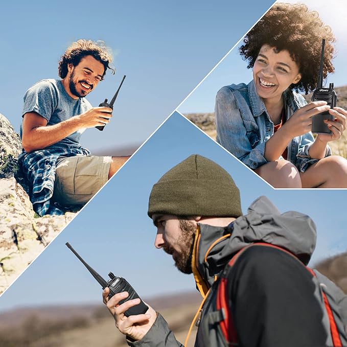 Walkie Talkies GMRS Radio for Adults Long Range 2 Way 2 Pack