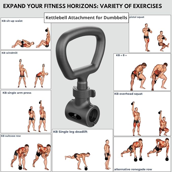 Dumbbell barbell converter bar set. Dumbbell kettlebell converter. Dumbbell converter to barbell. Kettle grip for dumbbells. Maxbarbell adapter connector bar. Attachment for dumbbells